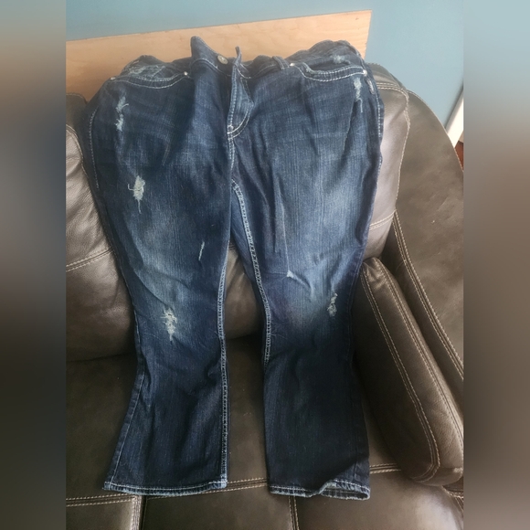 Silver Suki Jeans S20/L30 - Picture 1 of 5